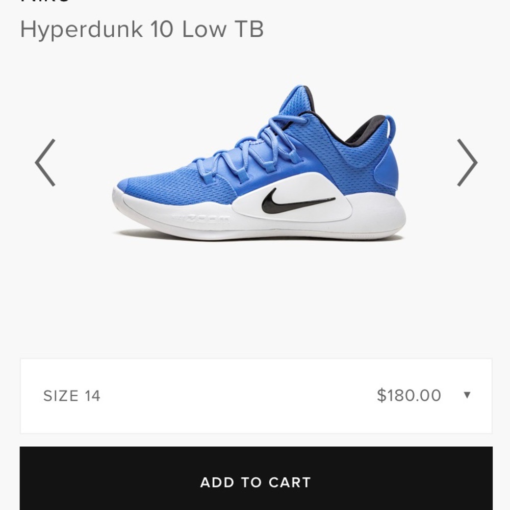 NIKE X Hyperdunk Low Tb